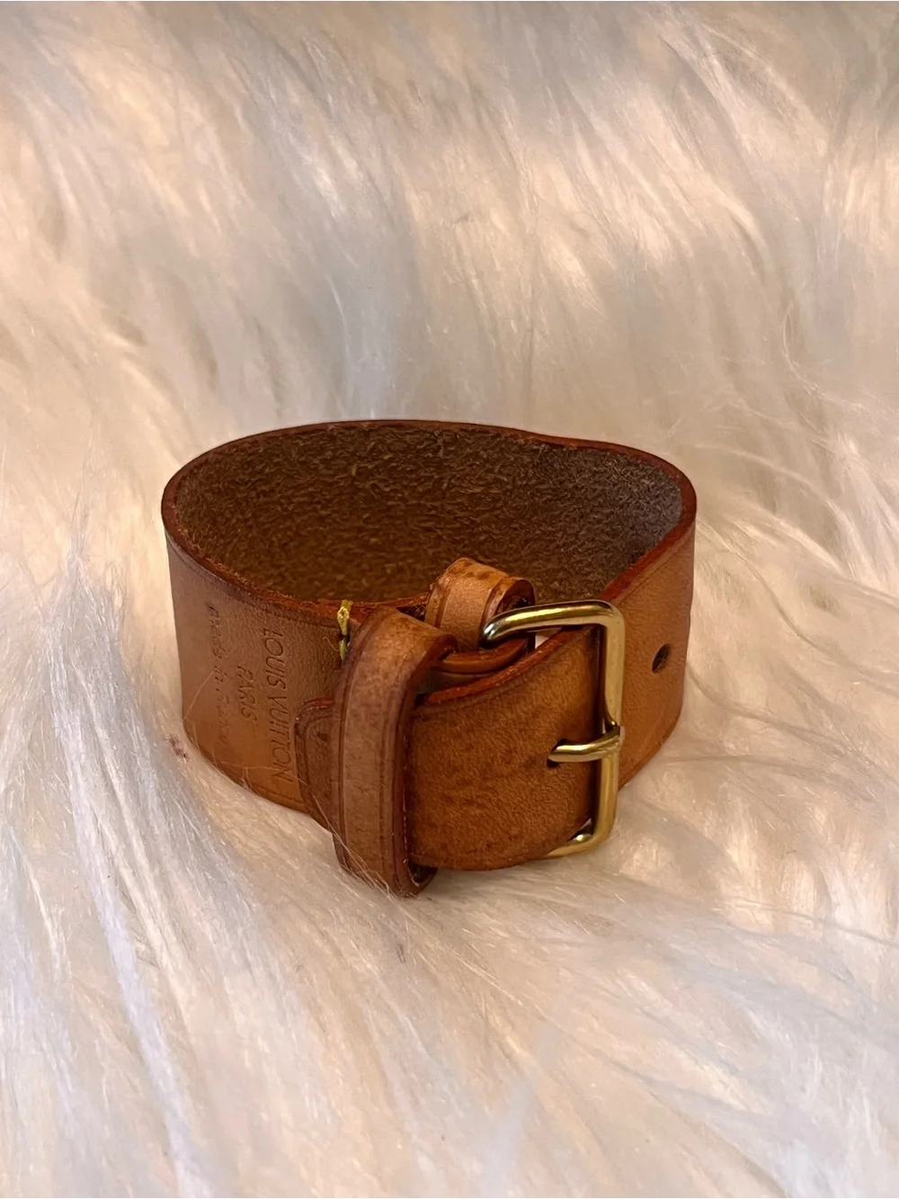 Louis Vuitton elegant tan